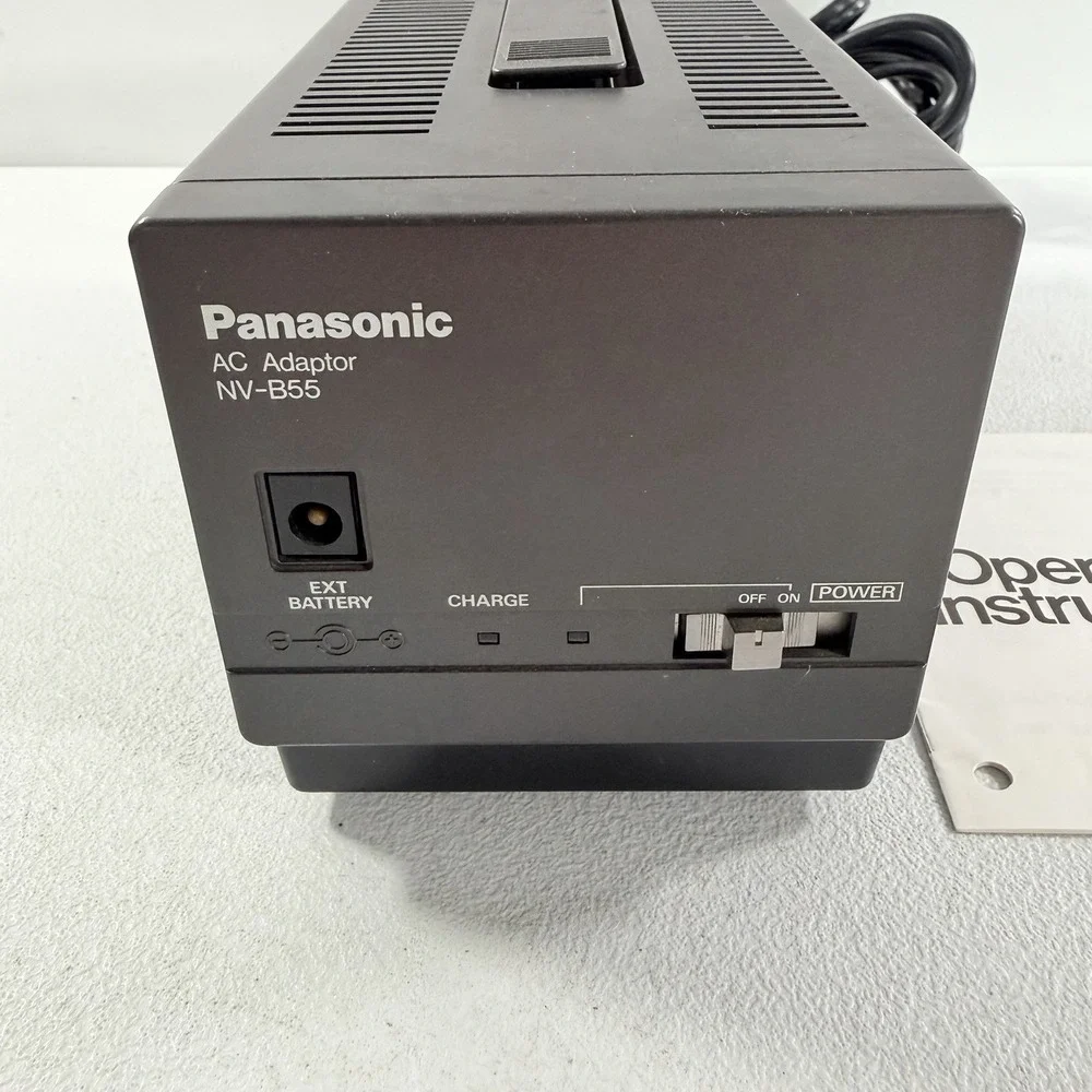 Panasonic‎ NV-B55 AC Adaptor For Camcorder Camera W/ Manual TESTED WORKING